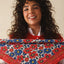 Foulard Bébé Enfant Flower Corail von Maison Augustin