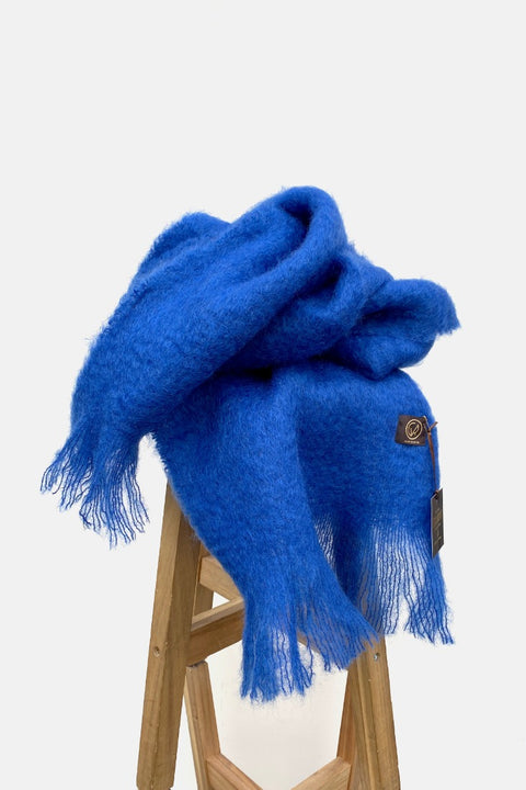 Komfortabler Mohair-Schal für kalte Tage