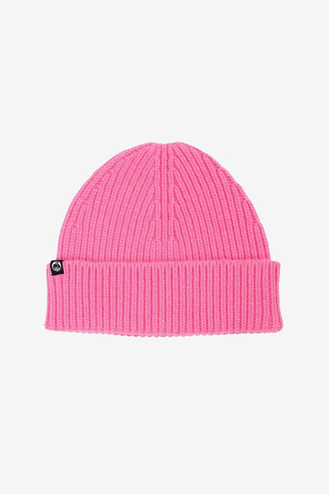 Danefae Merino-Mütze in Spicy Pink