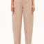 Barrel Leg Twill Pant aus Bio-Baumwolle in Camel