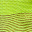 Fouta Nid d'Abeille Fluo Fouta du Sud – Detailansicht Wabenmuster mit Lurex-Schimmer in Neongelb und Gold