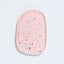 Party Kleines Tablett von egg back home, Steinzeug, 18 x 12 x 2 cm, lebendiges Design der Party-Kollektion