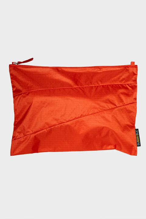 Nachhaltige Umhängetasche Susan Bijl The New Pouch Anni Large in Rotorange