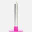 Handgefertigter Neonpink Kerzenhalter aus Stahl – Perfekt für stilvolle Dekorationen
