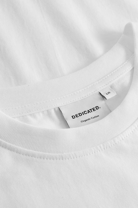 T-shirt Stockholm Monday Crash White Dedicated