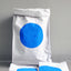 Großer Papiersack mit blauem Punkt von kolor