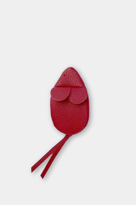 Handgefertigtes Maus Portemonnaie aus Leder von Papoutsi