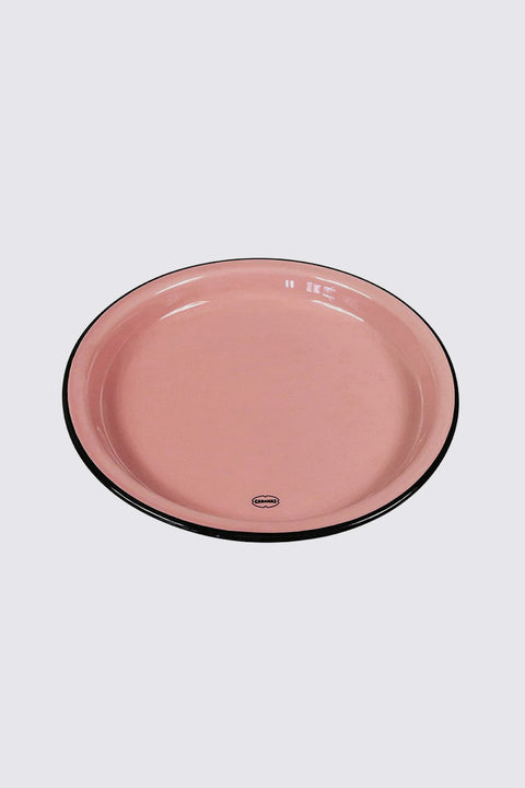 Pinker Cabanaz Medium Plate - Ein Hauch von Nostalgie für deinen Tisch