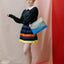 The New Pouch Multi Black Large Susan Bijl, als Crossbody mit The New Strap getragen, PFAS-freies recyceltes Nylon