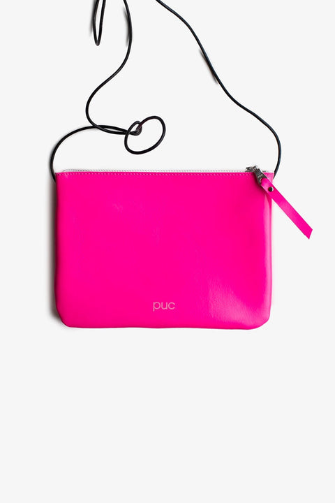 Neonpink Puc Journey M Fluors Handtasche – stilvoller Begleiter für Damen