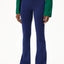 Blaue Flared Leggings aus Bio-Baumwoll-Mix von ARMEDANGELS