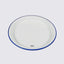 Cabanaz Medium Plate - Vintage-Stil Teller in Weiß