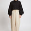 Schwarze Oversize-Bluse PEPA von Rita Row