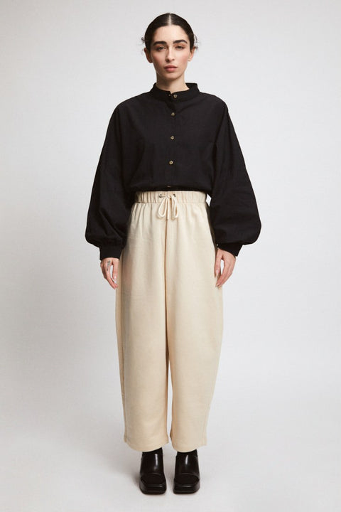 Schwarze Oversize-Bluse PEPA von Rita Row