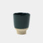 Cup Rutunda M Sand Clay Sea Blue von KINTA in Dunkelblau, handgefertigtes Steinzeug, 260 ml, 10 x 8,5 cm