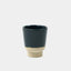 Cup Rutunda S Sand Clay Sea Blue von KINTA in Dunkelblau, handgefertigtes Steinzeug, 130 ml, 8 x 7 cm