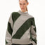 Merino-Mix Pullover mit Streifenmuster