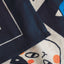 DEDICATED Tuch mit verspieltem Katzenprint aus Baumwolle