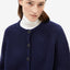 ARMEDANGELS Strickjacke mit Knopfleiste in Dunkelblau