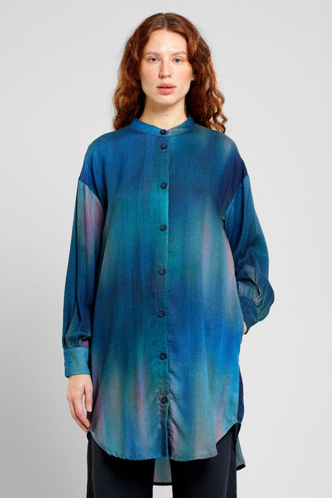 Ljunga Abstract Light Multi Color" Oversized-Shirt von DEDICATED