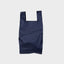 The New Shopping Bag Mono Water Small von Susan Bijl in Dunkelblau, 18 x 38,5 x 10 cm, 3,5 L, wasserdichtes recyceltes Ripstop-Nylon
