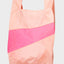Modische Tasche in hellrosa und neonpink
