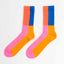 Ovar Socks Wool Bright im Alltag getragen