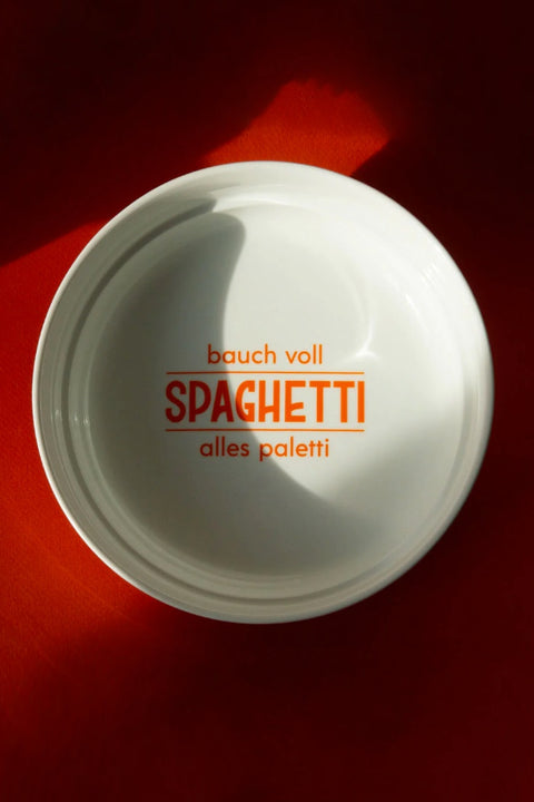 Formschöne Spaghetti-Schale für wahre Genießer