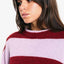 Detailansicht Streifenmuster und Strickstruktur, Babol Jumper