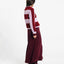 Babol Jumper, Materialdetail Alpaka-Merino-Strick in Streifenoptik