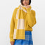 Senfgelb-cremefarbener Schal London Scarf Check Mustard von Suite13Lab