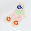 Musa Socks Mix von Suite13Lab in Creme mit Print, Mid-calf, Regular Fit