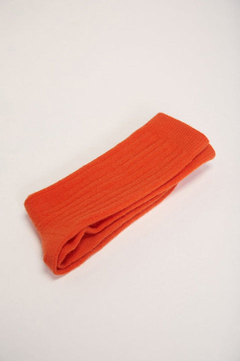 Suite13Lab Socken aus Merinowolle in Orange