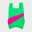 The New Shopping Bag - Perfekt für deine Einkäufe in leuchtendem Neongrün und Neonpink