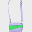 Nachhaltige Bum Bag in Flieder und Neongrün