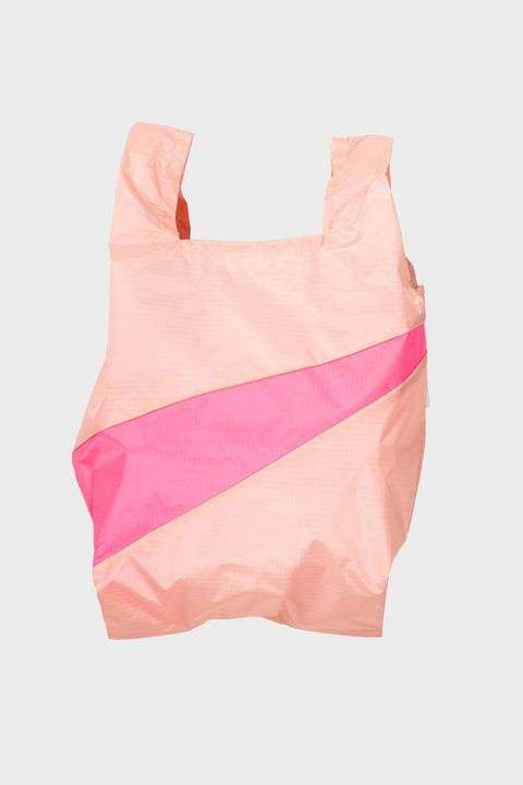 Susan Bijl Einkaufstasche in hellrosa und neonpink