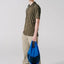 The New Shopping Bag Blue & Navy Medium Susan Bijl, befüllt als Einkaufstasche, 10 Liter, >20 kg Tragkraft, nachhaltiger Plastikbeutel-Ersatz