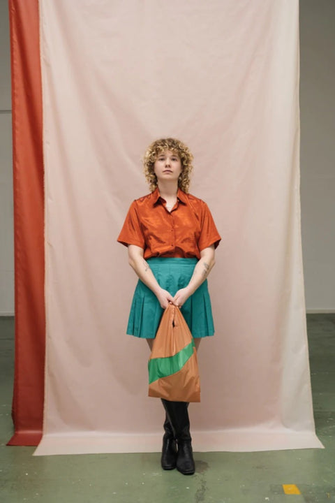Nachhaltige Mode: Ripstop-Nylon Tasche von Susan Bijl