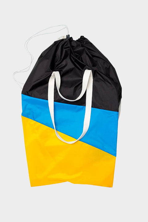The New Trash Bag Multi Oxyde Large von Susan Bijl, 37 x 77 x 33 cm, 60 L, Bluesign® recyceltes Ripstop-Nylon in Multi Oxyde
