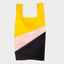 The New Shopping Bag Multi Tone Medium Susan Bijl, zusammengefaltet, kompaktes Format, beide Seiten sichtbar