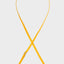The New Strap Calendula Slim Susan Bijl – Detailansicht polierte Edelstahlhaken und Ripstop-Nylon in Calendula-Gelb