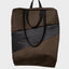 Tote Bag aus recyceltem Polyester, braun und schwarz