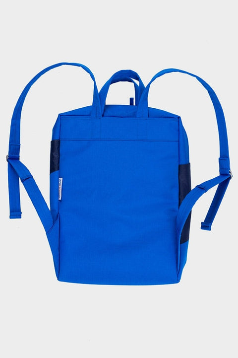 Modischer Rucksack in Blau mit Neopren-Innenhülle für den Laptop - Susan Bijl