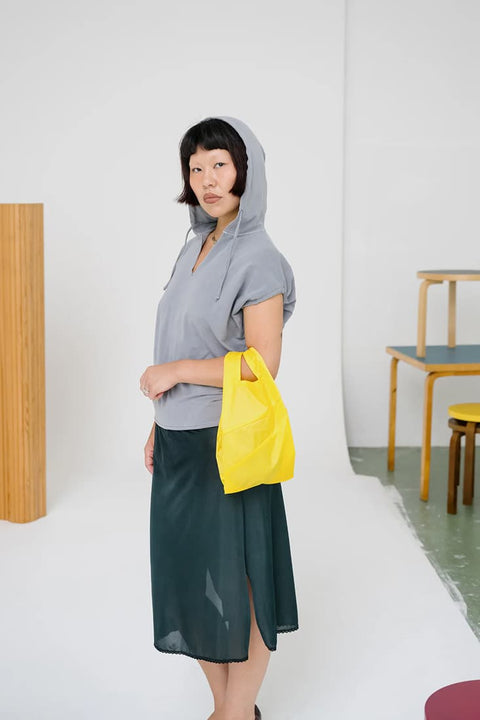Nachhaltige gelbe Einkaufstasche Susan Bijl Small TV Yellow