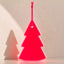 Neon-Pink Tannenbaum-Anhänger