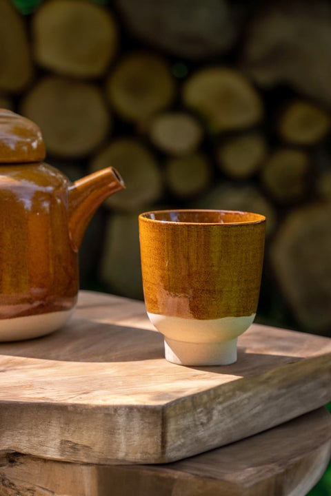 Cup Rutunda M KINTA und Teekanne