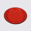 Cabanaz Medium Plate - Retro-Vintage-Stil Teller in Rot