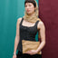 The New Pouch Mono Camel Medium Susan Bijl – Detailansicht Bluesign® Ripstop-Nylon in Mono Camel, kompaktes Format