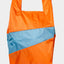 Susan Bijl Large Shopping Bag Orange Ocean Einkaufstasche