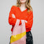 The New Shopping Bag Pink Panther Sunflower Susan Bijl, als Einkaufstasche befüllt, Tragkraft über 20 kg, PFAS-freies recyceltes Nylon